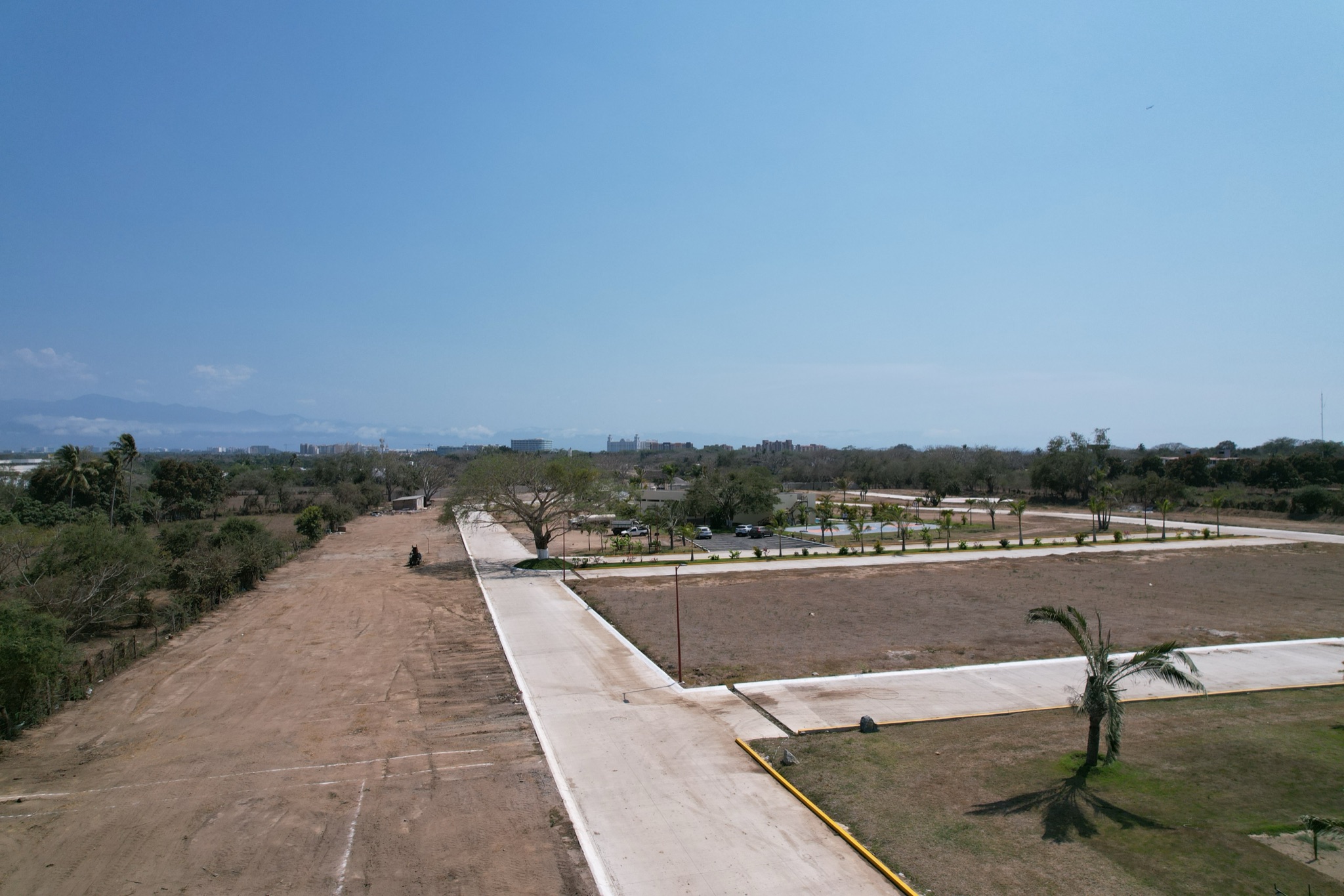 Vista aérea del fraccionamiento