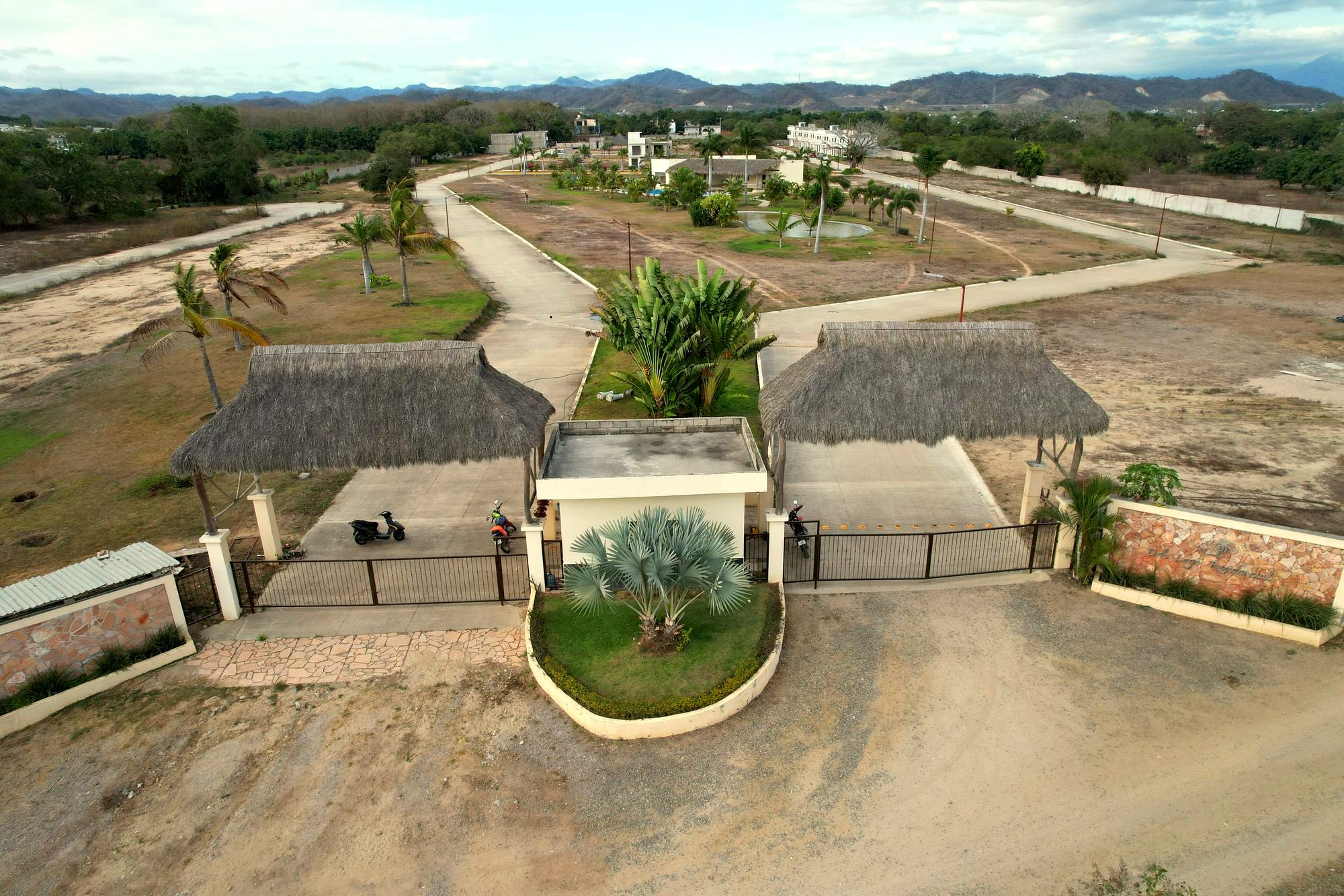Entrada del fraccionamiento